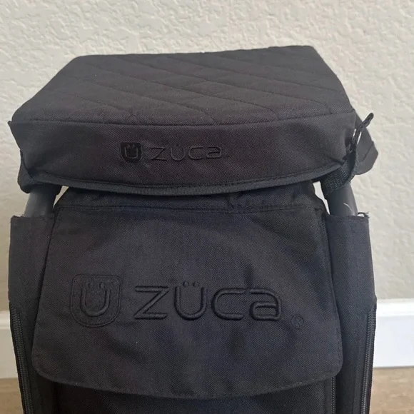 Zuca Ice Skate Bag With Seat Cushion Cover and Light Up Wheels - Picture 14 of 16